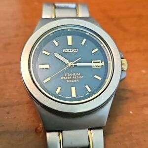 Seiko Men's Titanium Watch